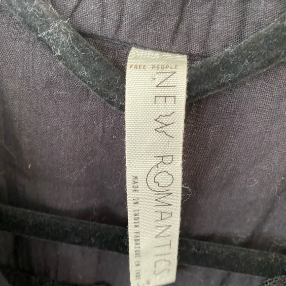 Free people New Romantics black sequence top - Picture 4 of 7